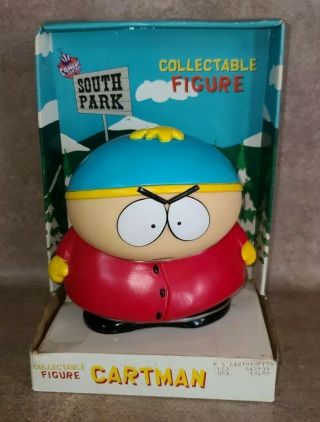 Vintage South Park Cartman Figure 1998 Comedy Central Collectable 6” Vinyl