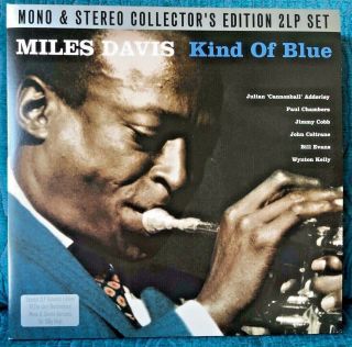 Miles Davis,  Kind Of Blue 2011 Mono & Stereo Gatefold Lp.  Uk 180g Vinyl