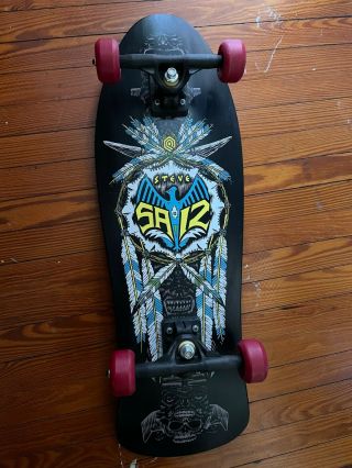 Ols School Nos Powell Peralta Steve Saiz Feathers Totem Complete Skateboard