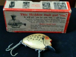 Vintage Heddon Punkinseed W Box