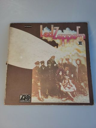 Led Zeppelin ‎– Led Zeppelin Ii Lp 1969 Atlantic ‎– Sd 8236 Vg/vg