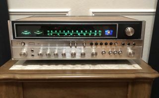 Vintage Sansui Qrx 7001 Stereo Receiver 4x35wpc.  Or Restoration