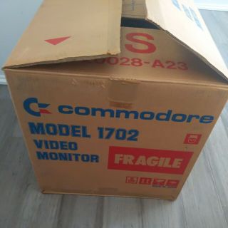 Monitor,  Commodore 1702 Vintage Retro