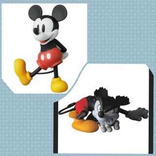 Medicom Toy Mickey Mouse Runaway Brain And Standard Characters From Japan