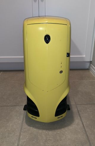 Vintage Yellow Alienware Aurora Predator 1 (empty Case Only/as - Is)