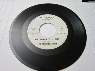 The Memphis Men Oh What A Night / Act Naturally Soul Dj Promo On Miramar