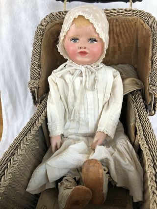 Big 24 Inches Martha Chase Hospital Baby Doll Marked Perfect
