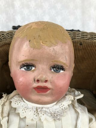 Big 24 inches Martha CHASE hospital baby doll marked Perfect 5