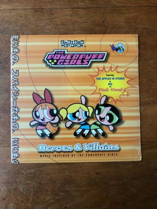 The Powerpuff Girls Heroes & Villains 45 Rpm Record - Pink Vinyl