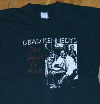 1981 Dead Kennedys Vtg Punk - Rock Concert T - Shirt (m/l) Rare 70 