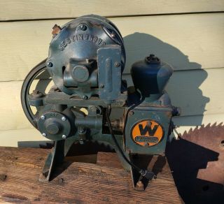Antique Cast Iron Westinghouse Shallow Well Pump Vtg Electric Water Pump