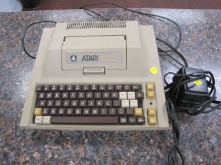 Rare Vintage Atari 400 Gaming Computer With Ac Adapter & Pac - Man - Great