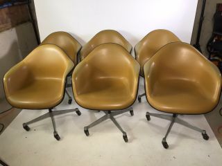 Herman Miller Eames Arm Shell Chair Vintage Fiberglass (1 Available)