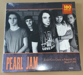 Pearl Jam Live At Civic Center Pensacola March 9th 1994 180 Gram Vinyl