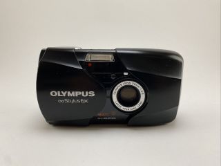 Vtg Olympus Infinity Stylus Epic 35mm F/2.  8 Large Aperture Lens 35mm Film Camera