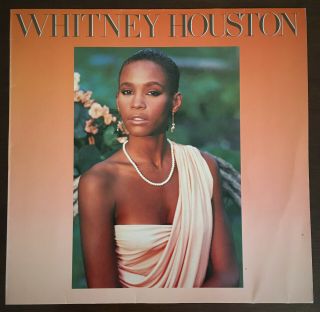 Whitney Houston - S/t Debut 1st Press Vinyl Europe / Uk 1985 Lp Org Rare Ex/vg,
