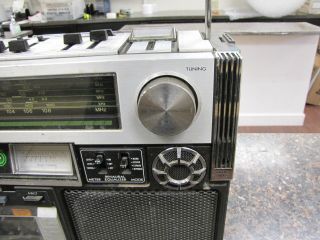 Vintage JVC RC - 838JW Boombox Ghettoblaster Stereo Radio Cassette Player - 4