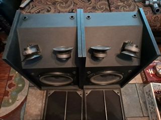Bose 301 Series III Black Cabinets Vintage Speakers 2