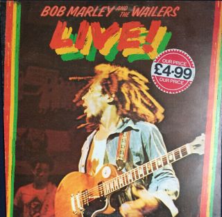 Id12z - Bob Marley The Wai - Live - Ilps 9376 - Vinyl Lp - Uk - M9s7