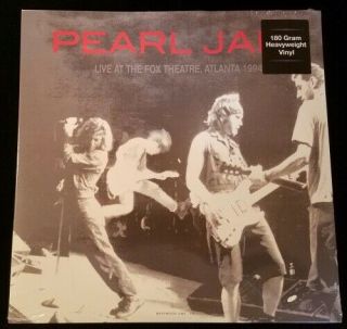 Pearl Jam Live At The Fox Theatre,  Atlanta 1994 Lp Vinyl Dol Grunge Soundga