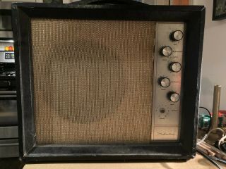 Vintage 60’s Silvertone Model 1472 Amplifier Amp.  Sears Roebuck.  / Repair