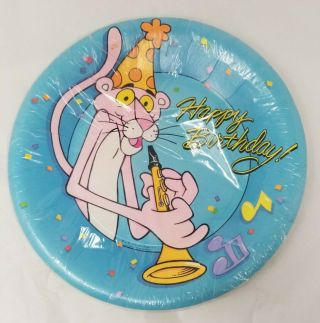 Vintage Pink Panther Party Plates 8 - 8.  75 " Hallmark