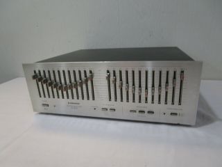 Vintage Pioneer Sg - 9800 12 Band Stereo Graphic Equalizer - Switches - Cool