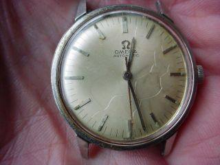 Vintage 1964 Omega Automatic Ss Watch Cal 550/552 24 Jewel Ref 165 - 002 Running
