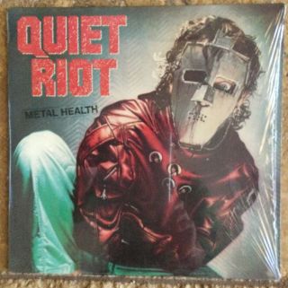 Quiet Riot Metal Health Lp Vinyl Fz 38443 Pasha First Press 1983 Shrink Wrap