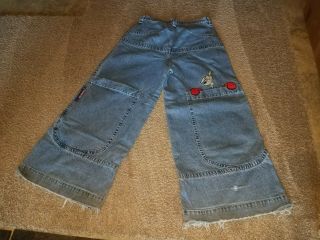 Vintage Jnco Kangaroo Jeans 33x32 Wide Leg 34 " Opening Old School Rave Offer ???