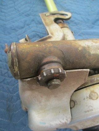 1938 JOHNSON SEAHORSE OUTBOARD MOTOR 1.  1hp MS38 with SAUSAGE TANK vintage 4
