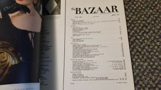 Vintage HARPER ' S BAZAAR - April 1947 - Dior - Paris - Picasso - Fashion - Ads 3