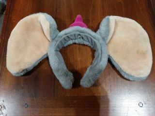 Disney Parks Dumbo Ears Plush Headband Hat Disneyland Disneyworld Elephant