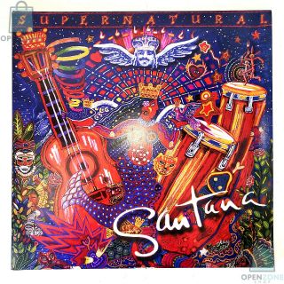 Supernatural - The Isley Brothers & Santana Vinyl Lp] Gatefold Lp