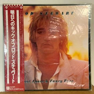 Rod Stewart - Foot Loose & Fancy - Japan Lp Vinyl Album With Obi