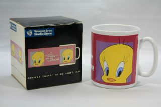 Warner Brothers Tweety Bird 30 Oz Jumbo Mug 1998 Looney Tunes