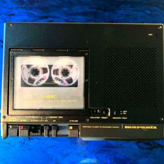 Vintage Marantz Professional Portable Cassette Recorder Pmd221 3 Head Tape Deck,