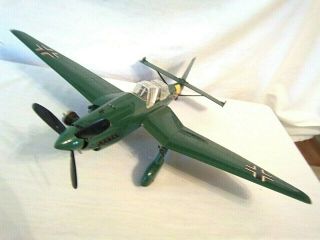 Vintage Cox Stuka Gas Powered Thimble Drome Ju87d.  049 Airplane Green