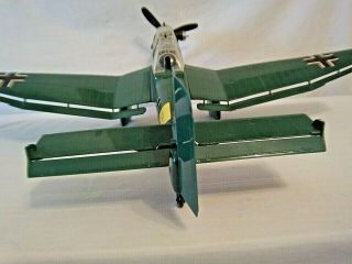 Vintage Cox Stuka Gas Powered Thimble Drome Ju87d.  049 Airplane green 6