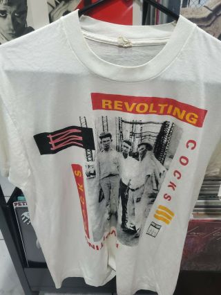 Revolting Cocks Vintage T - Shirt 1986 - 87 Big Sexy Land Tour