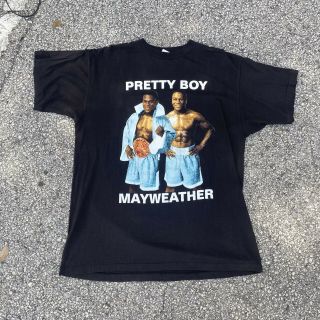 Vtg 90s Pretty Boy Floyd Mayweather Black Rap Tee Size Xxl Boxing Rap T - Shirt