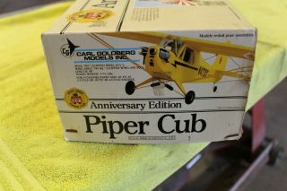 Carl Goldberg,  Piper Cub,  Vintage Balsa R/c Plane Kit 76 "