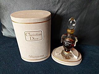 Vintage French Christian Dior Diorama Perfum Bottle Boxed