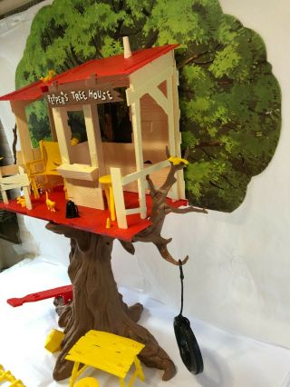 IDEAL Tammy Family PEPPER DOLL TREE HOUSE 60 ' s Vintage Pete too 6