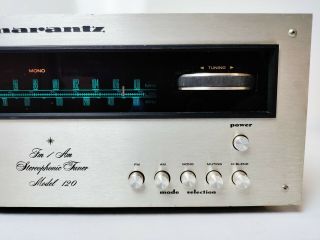 Vintage Marantz Model 120 AM / FM Stereo Tuner c.  1972 - - E22521b 4