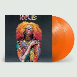 Kelis - Kaleidoscope - Orange Vinyl 2xlp 20th Anniversary,  Nm,  Played Once.