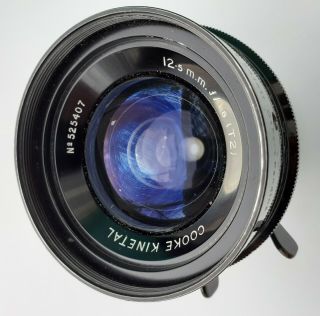 Cooke Kinetal Taylor - Hobson Vintage 12.  5mm F1.  8 (t2) Movie Camera Lens