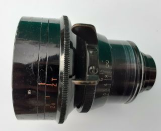 Cooke Kinetal Taylor - Hobson vintage 12.  5mm f1.  8 (T2) movie camera lens 3