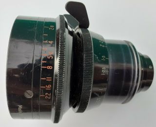 Cooke Kinetal Taylor - Hobson vintage 12.  5mm f1.  8 (T2) movie camera lens 4