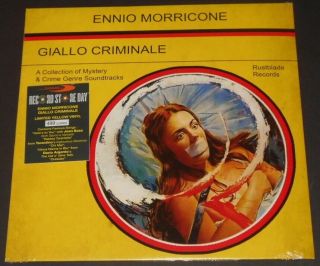 Ennio Morricone Giallo Criminale Italy Lp Record Store Day 2020 Yellow Vinyl